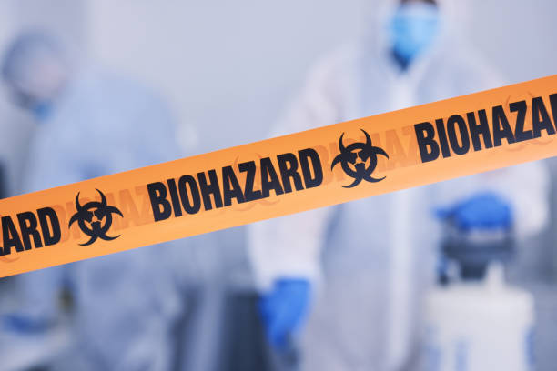 Professional Blood Cleanup technician working in Oak Grove, MN